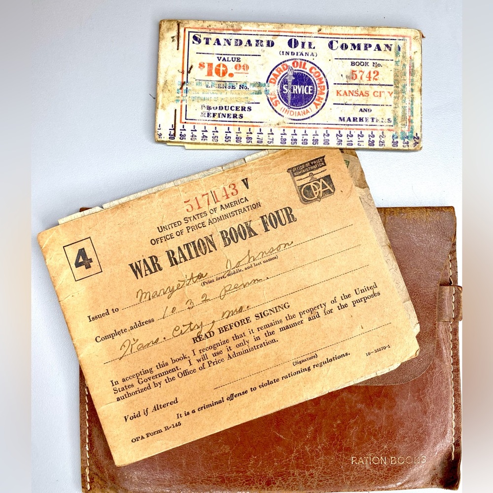 WW11 Ration Booklet